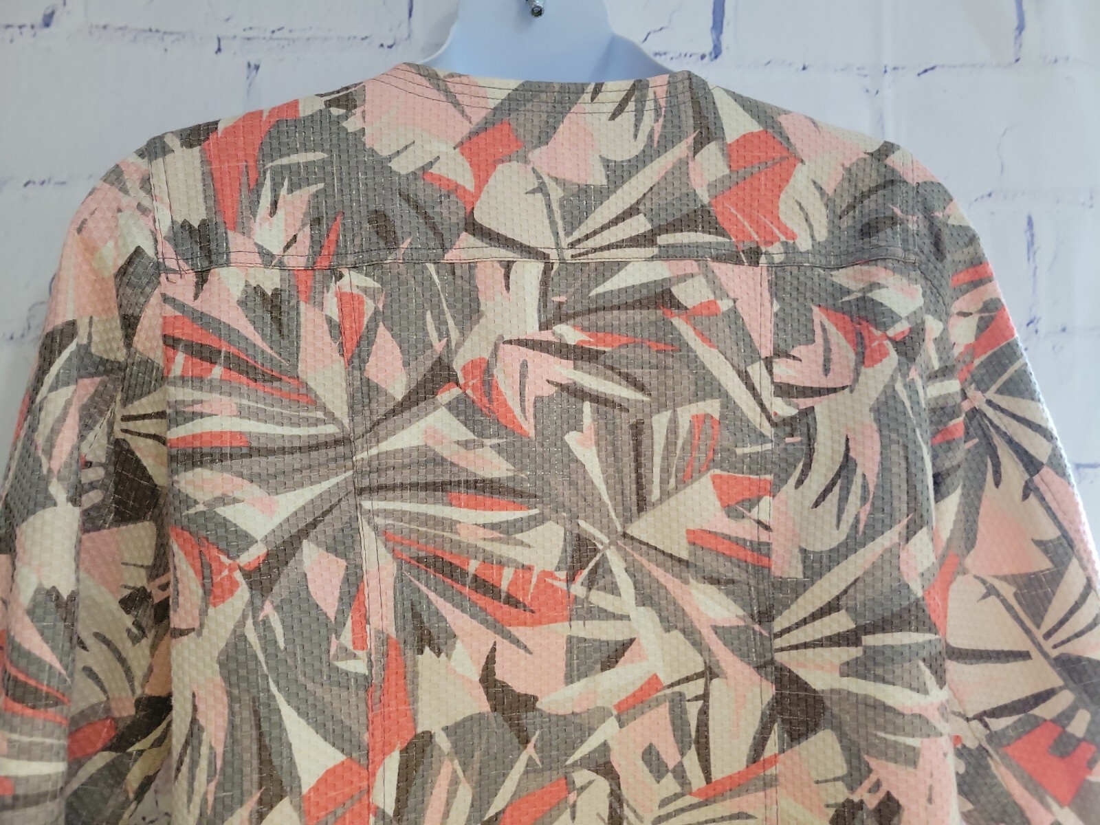 Ruby Rd  Multicolor  Blazer Jacket  Size 16 Round… - image 8