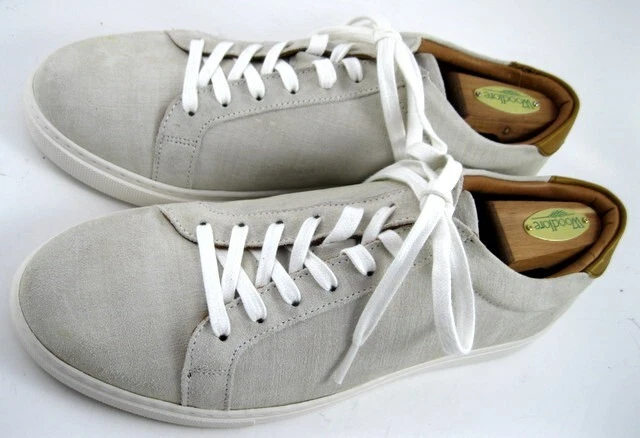 Tenis Derby Allen Edmonds "COURTSIDE" Gamuza 9 E Gris Claro (551N) Foto 4 de 4