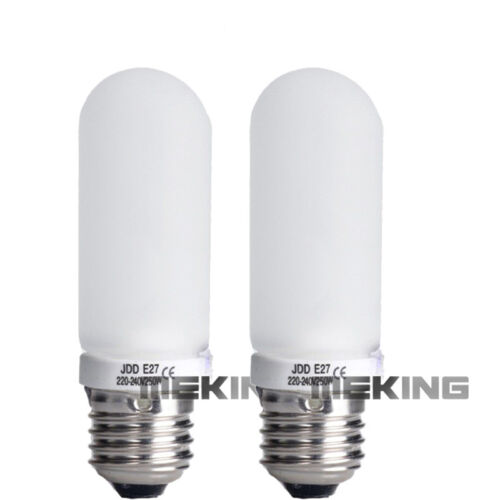2 pcs JDD E27 150w Studio Strobe Flash Modeling Light Hose Bulb - Picture 1 of 7