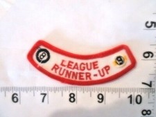 POOL League Runner Up patch       FREE shipping