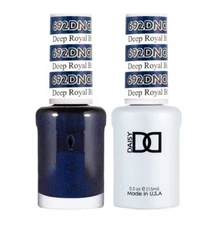 DND Match UV Gel + Nail Polish #692 Deep Royal Blue