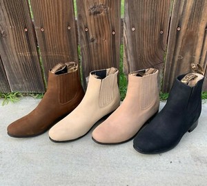 botines charros square toe