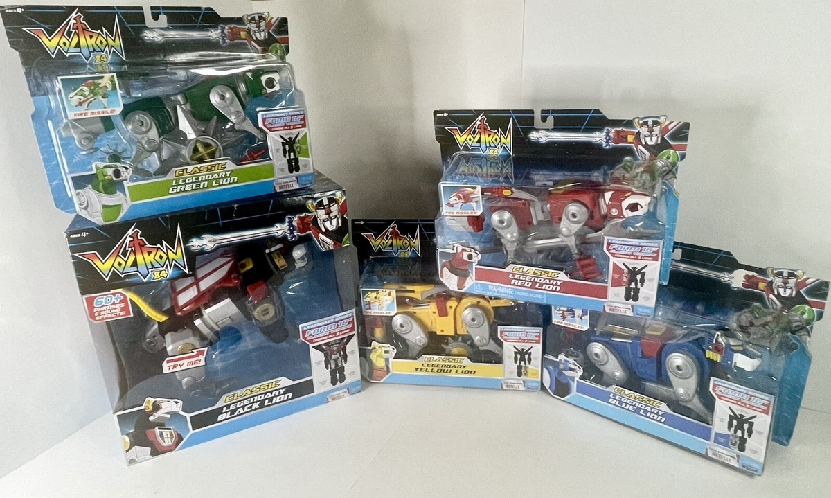 Legendary Voltron 84 Classic - 5 Lions - Complete Set - NEW