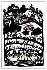 It's a Beautiful Day in the Neighborhood Pittsburgh Pennsylvania Postcard