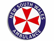 4" NEW SOUTH WALES AMBULANCE EMT EMS MEDIC STICKER DECAL MADE IN USA