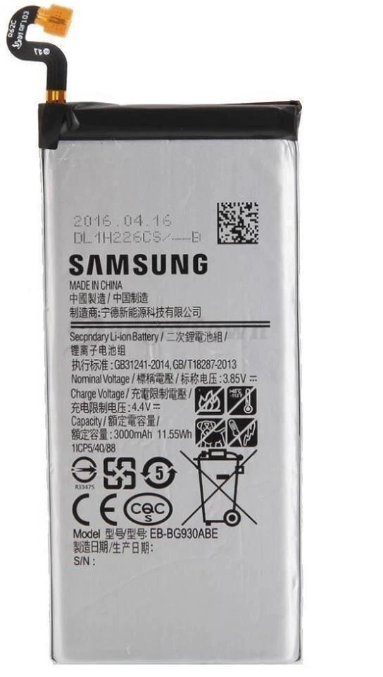 Nueva Batería 3000mAh Original Original Samsung Galaxy S7 SM-G930 EB-BG930ABA Foto 3 de 4