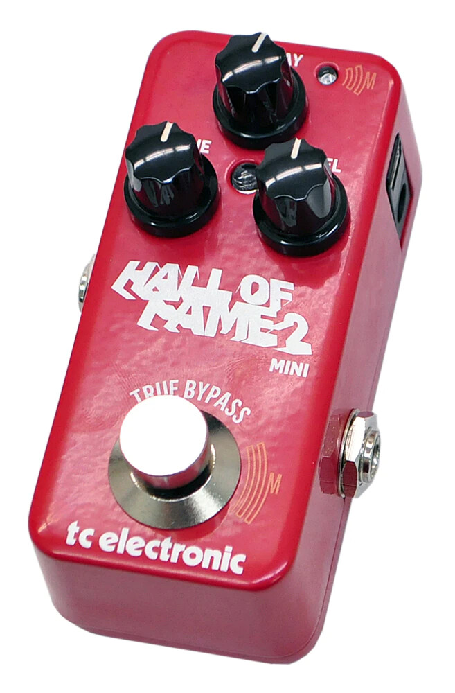 TC Electronic Hall of Fame 2 Mini Reverb Guitar Effect Pedal