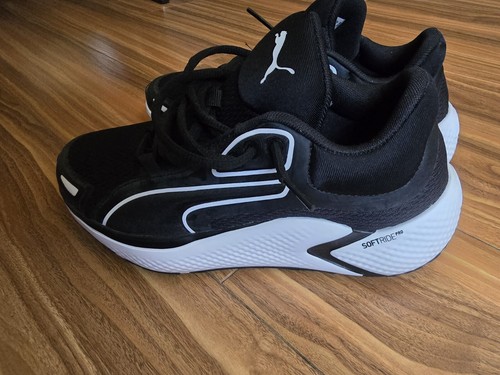 Size 7.5 - PUMA Softride Pro Coast - Black White - 第 3/7 張圖片