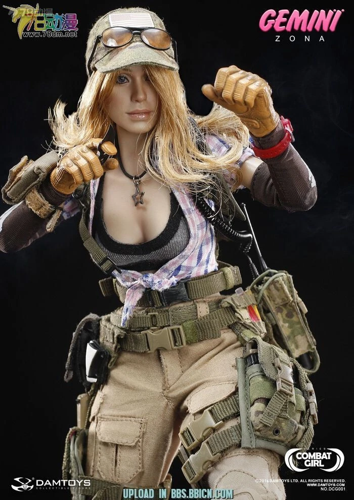 Perfect Damtoys Dcg001 1/6 Combat Girl Series Gemini Zona Action Figure In Stock