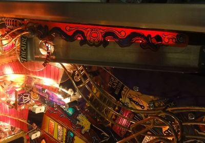 THEATRE OF MAGIC Pinball Entrance Ramp Light Mod 