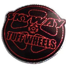Skyway Tuff Wheels Sticker/decal Holographic 3" Sticker