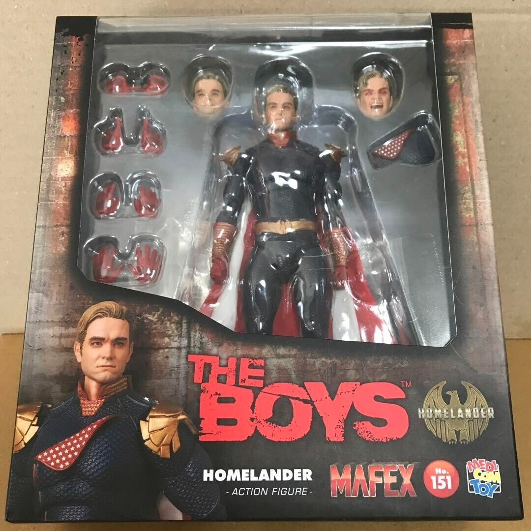 MAFEX No.151 The Boys Homelander Medicom Toy Action Figure MAFEX No.151 The Boys Homelander Medicom Toy Action Figure
