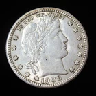 1906 Barber Quarter 25C. High Grade!