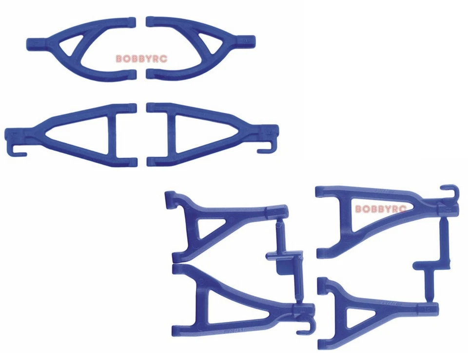 RPM Front & Rear Upper Lower A-Arms for Traxxas Mini E-Revo 1/16 - Image 3 of 4