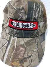 Realtree Hardwood PROJECTILE Embroidered Camo Hat Ball Cap Adjustable Strap