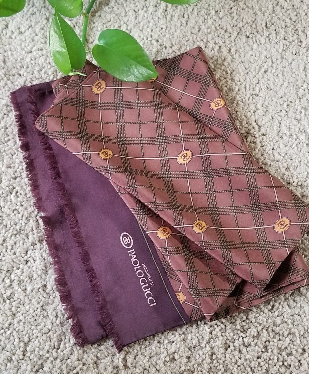 Paolo Gucci Silk Scarf. Vintage | eBay