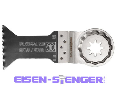 Fein 63502152240 (Multimaster) E-Cut Universal-Sägeblatt SLP 60x44 mm, 10 Stück