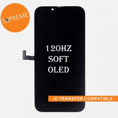 For Iphone 13 Pro 120Hz Soft OLED Display LCD Touch Screen Digitizer Replacement