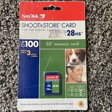 Kingston SD/128MB Secure Digital Memory Card  New Factory Sealed