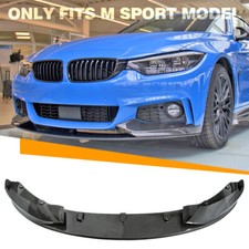 Für BMW F32 F33 F36 M Paket Spoiler lippe Schwert Frontlippe CARBON FIBER OPTIK