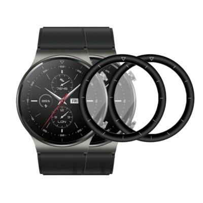 2X 3D Tempered Glass For Huawei Watch GT 2 Pro Foil Display Protection Full