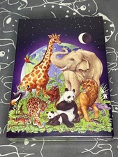 SPRINGBOK Children's 60 Pc Puzzle JUNGLE PARTY Giraffe Lion Panda Leopard