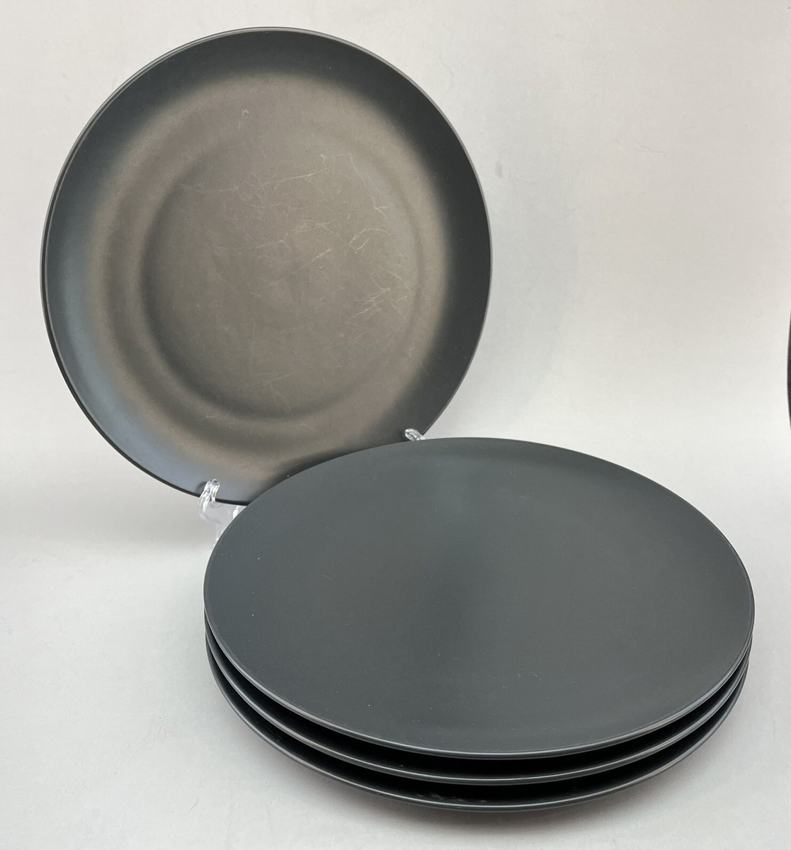 Dark Grey Ikea Grey Dishes IKEA Stoneware Charcoal Gray Set Of