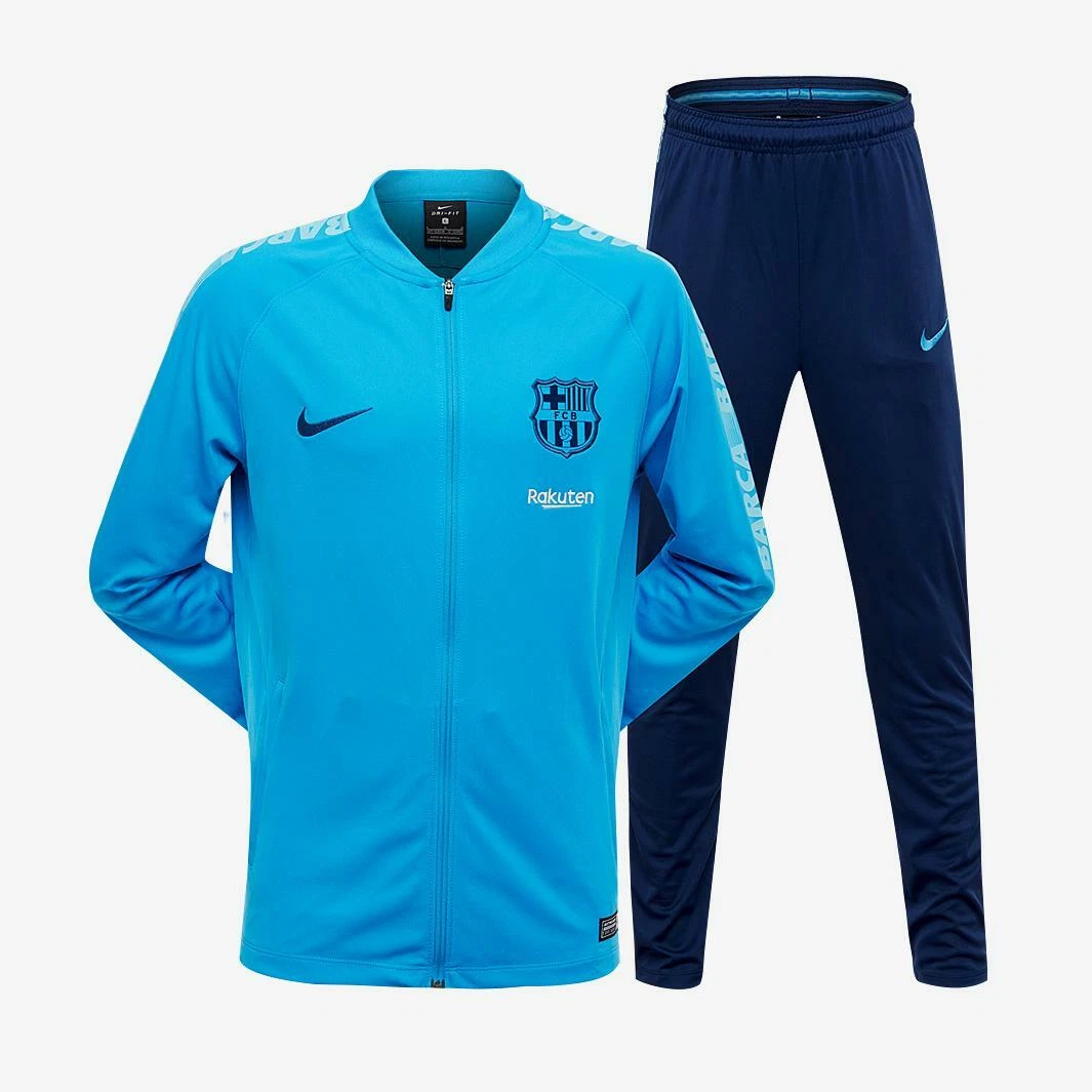 NIKE FC BARCELONA DRY SQUAD Equator Blue Tracksuit 894401 482 | eBay