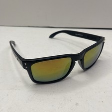Oakley Holbrook Sunglasses Black And Yellow USA Made