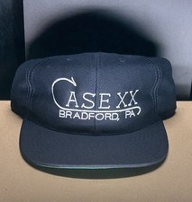 Vintage Case XX Knives Cap Hat Bradford PA USA Made Eagle Crest