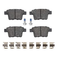 MS 13046038312N-SET-MS BremsbeläGe, BremsklöTze Hinterachse FüR Ford Mondeo III