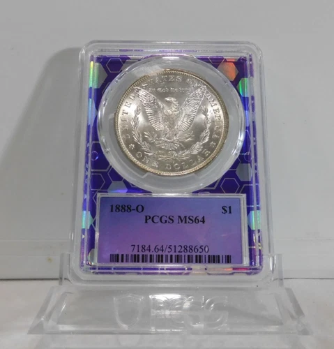 WOW!  1888-O  MORGAN Silver Dollar, PCGS MS-64!