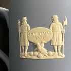 Vintage 1973 Wedgwood Blue Jasperware Tower Bridge Christmas Mug — photo 5