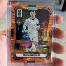 2026 Panini Prizm FIFA World Cup Cristiano Ronaldo #367 Preferred Orange /99