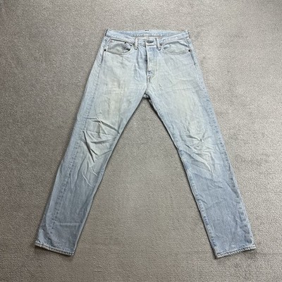 LEVIS 501 CT Herren Jeans Hose W30 L32 Vintage Custom Tapered 22818 Blau Denim