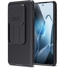Designed for OnePlus 13 Case with Slide Camera Cover, AntiScratch Hard PC T...