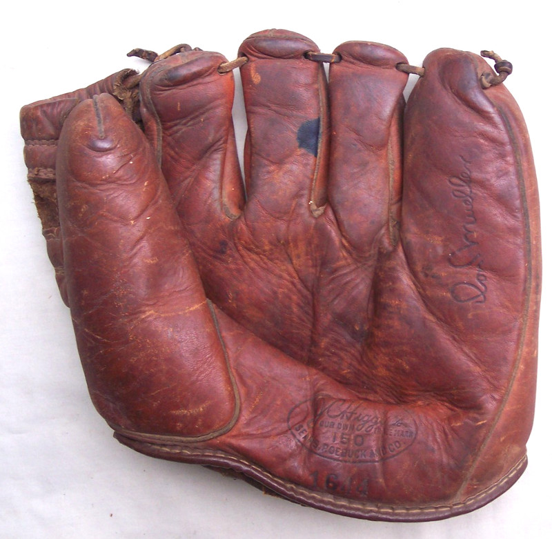 1950's Baseball Glove/ DON MUELLER Model / J.C. Higgins / Fair - Good Condition