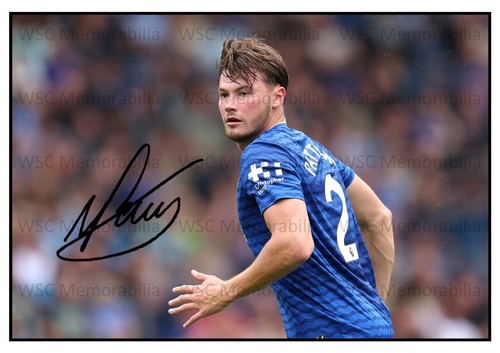 11452. Nathan Patterson Signed Pictures A4 Prints Everton Scotland Rangers