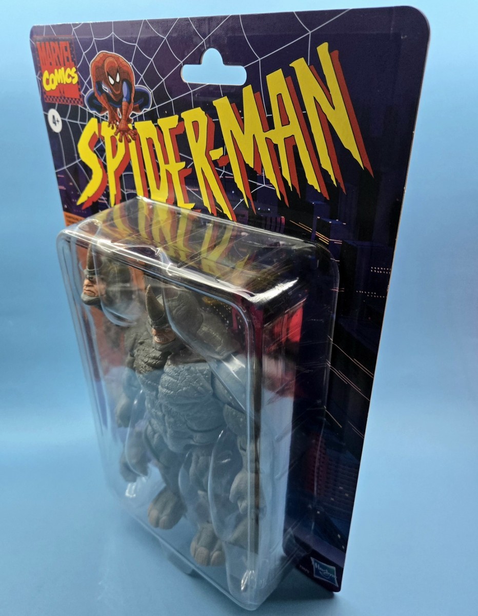 Marvel Legends Retro Spider-Man Animated Series Rhino Action