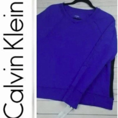 Calvin Klein Performance Blue Sweatshirt XL New 