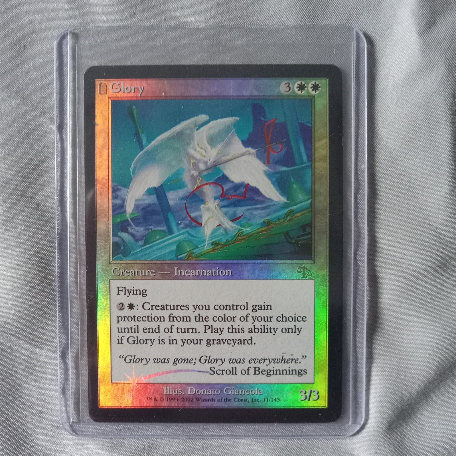 #11 Glory Foil Judgement Set Magic the Gathering MTG TCG