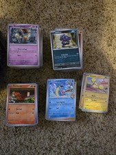 300 Modern Pokemon Commons/Uncommons Bulk Lot - No QRs/Energies/reverse holos