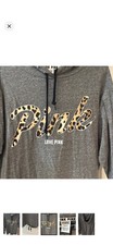 pink victoria secret Lightweight hoodie Size Medium Wore Once