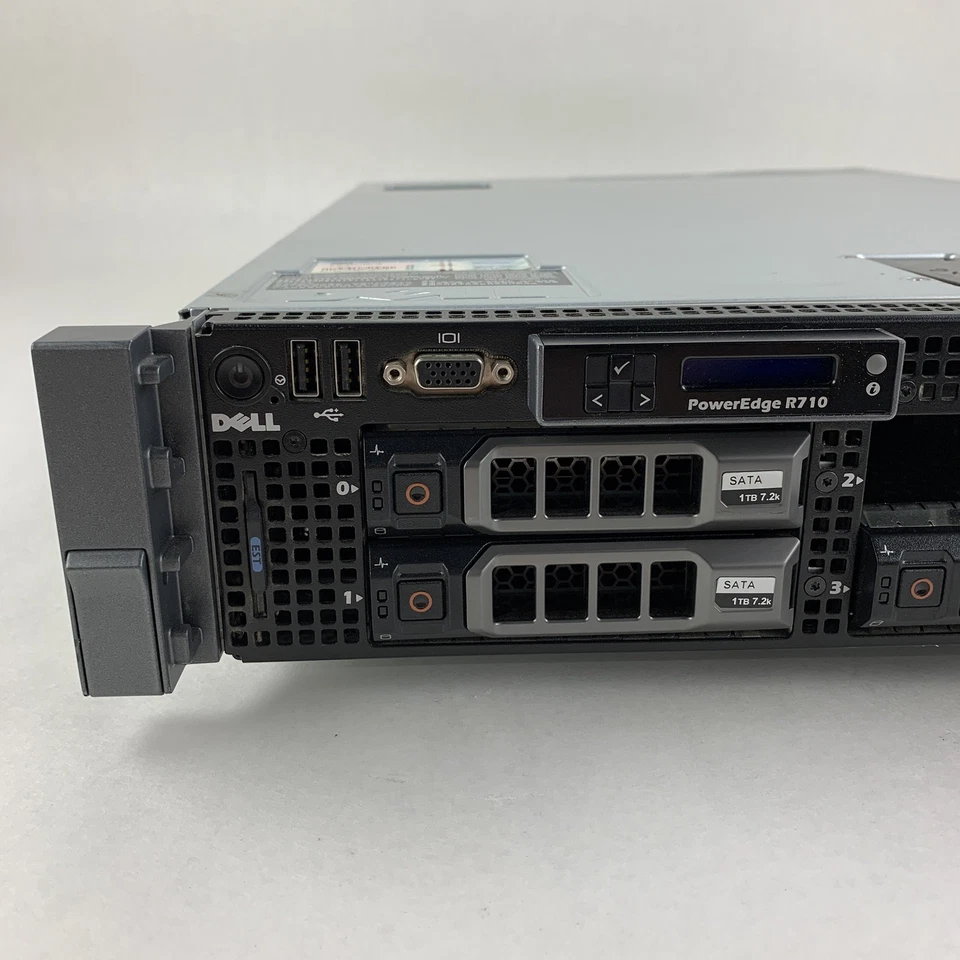 Dell PowerEdge R710 Server x1 Intel Xeon E5504 2.00 GHz 24 GB RAM No HDD No OS - Image 3 of 4
