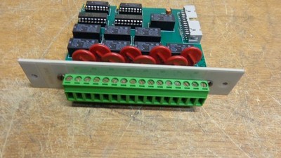 Environmental Systems Corp. Data Logger Relay Output Card 112-3300