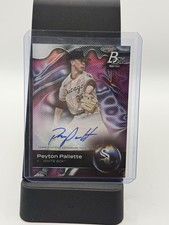 Peyton Pallette 2023 Bowman Platinum Top Prospects /199 Auto Chicago White Sox
