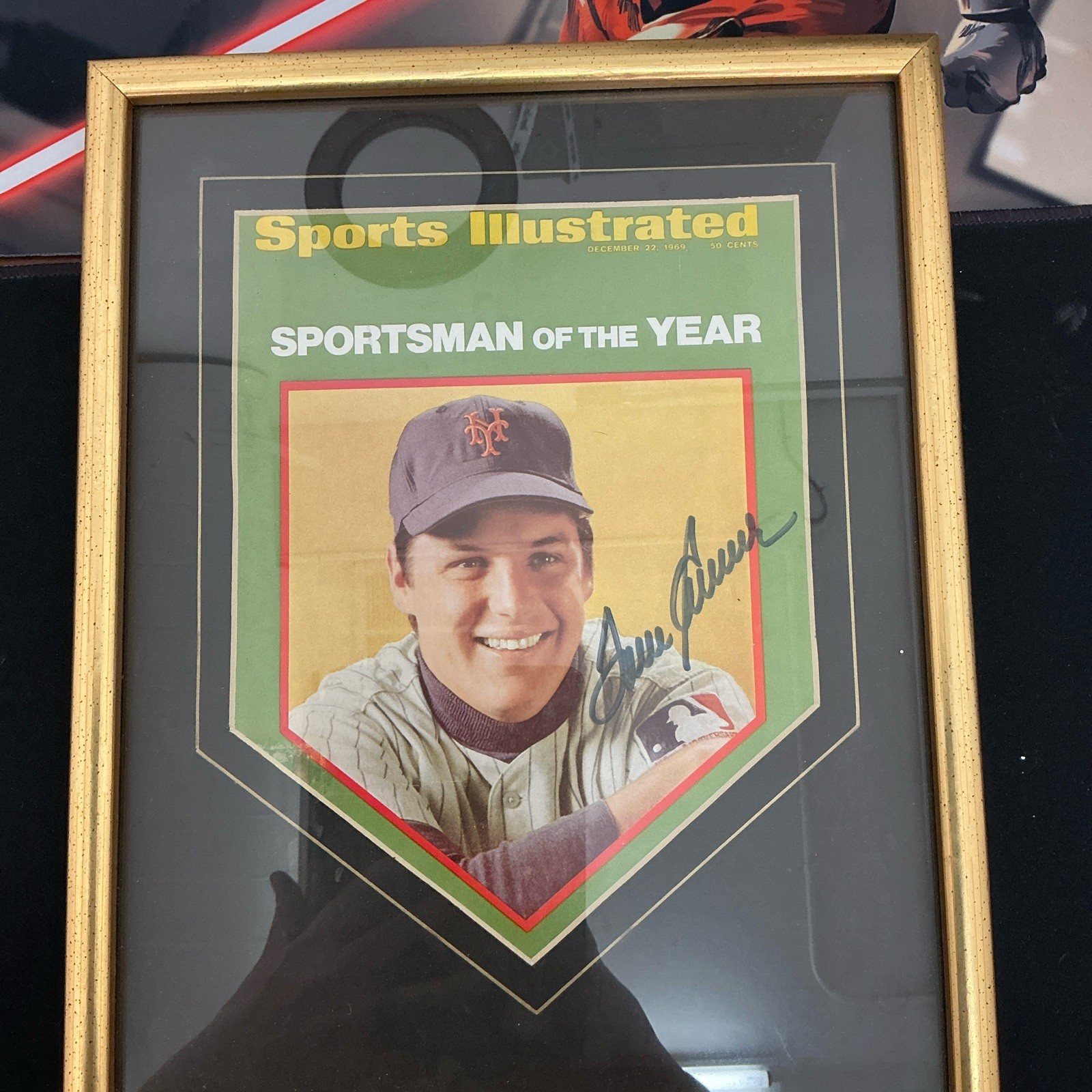 Tom Seaver Autographed Sportsman of the Year Sports Illustrated Cover- PSA/DNA