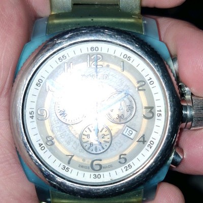 Invicta Anatomic Men's Watch Orange Chronograph 3900 45mm