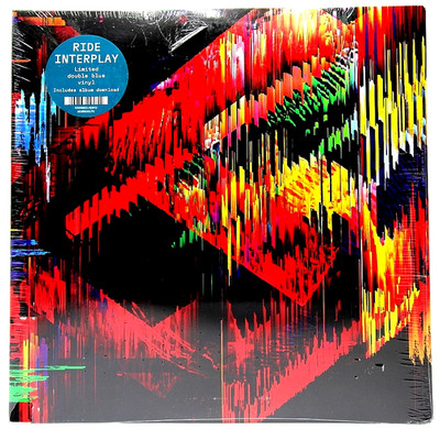 Ride  ''Interplay''  2024 - LTD 2xLP - Alternative Rock / Shoegaze- BLUE WAX - NEW