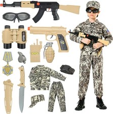 Army Costume For Kids, Military Soldier Costumes Boys, Halloween...
